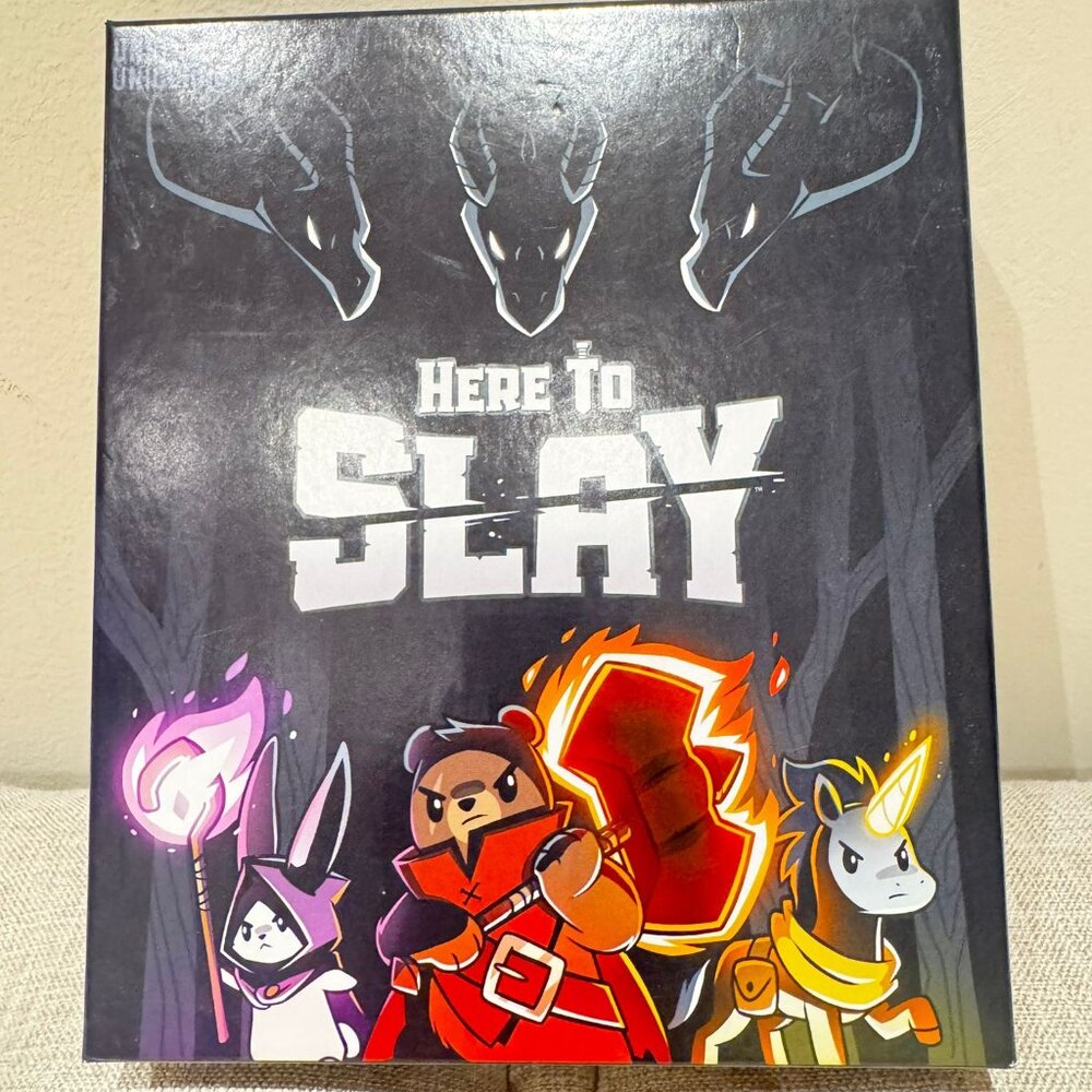 Here to slay board game - Like New!